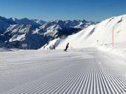 Ottima preparazione delle piste al Nebelhorn