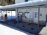 Area casse curato presso la Großbergbahn