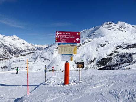 Valle d'Aosta: Orientamento nei comprensori sciistici – Orientamento Breuil-Cervinia/Valtournenche/Zermatt - Cervino