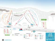 Mappa delle piste Glen Eden