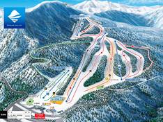 Mappa delle piste Spring Valley Sendai Izumi
