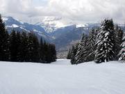 Discesa tipica al Mont Lachat