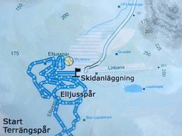 Mappa delle piste Storlappberget