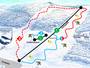 Mappa delle piste Hesselbacher Gletscher - Bad Laasphe