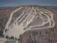 Mappa delle piste Eaton Mountain