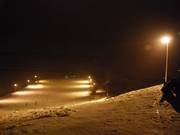 Vista sulla piccola area sciistica