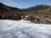 Vista sulle sistemazioni a Zweisimmen