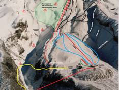 Mappa delle piste Manganui - Mount Taranaki