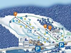 Mappa delle piste Jacnia