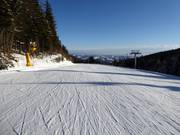 Facile discesa Lella alla stazione a valle