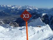 Segnaletica per l’itinerario freeride X3