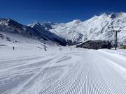 Pista preparata nell’area sciistica Hohsaas