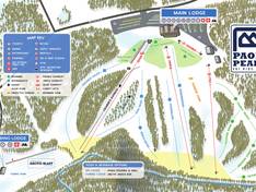 Mappa delle piste Paoli Peaks