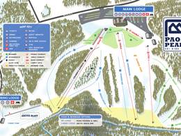 Mappa delle piste Paoli Peaks