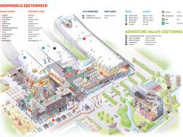 Mappa delle piste SnowWorld Zoetermeer