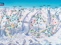 Mappa delle piste Gurgl - Obergurgl-Hochgurgl
