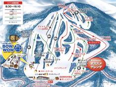 Mappa delle piste Edelweiss