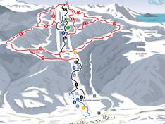 Mappa delle piste Borno - Monte Altissimo