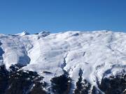 Vista sulle piste di Carosello 3000