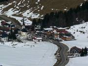 Vista sulle sistemazioni a Balderschwang