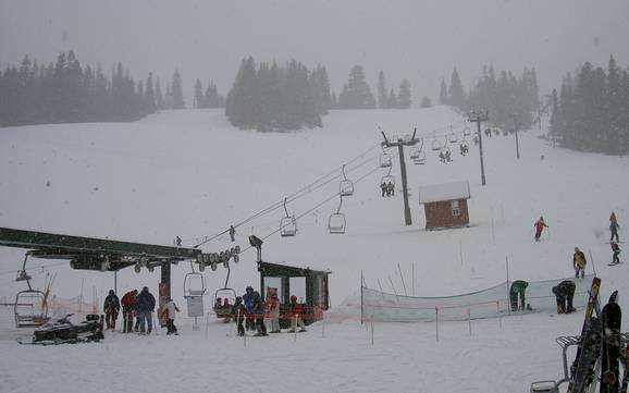 Sciare presso Hood River