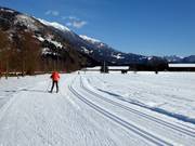 Piste da fondo ben preparate nella valle di Lienz