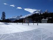 Pista da fondo a St. Moritz Bad