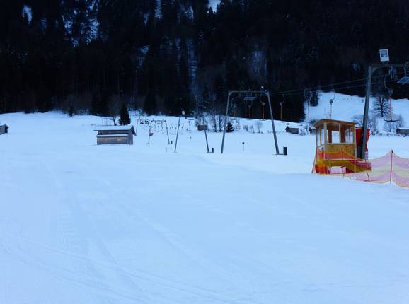 Übungslift Grunholz - Skilift con T-bar/ancora