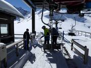 Il personale è presente presso la Medelzbahn.