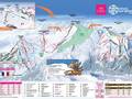 Mappa delle piste Espace San Bernardo - La Rosière/La Thuile