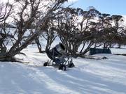 Cannone da neve nell’area sciistica Perisher