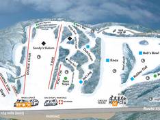 Mappa delle piste Otis Ridge