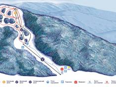 Mappa delle piste Krasiya