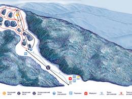 Mappa delle piste Krasiya