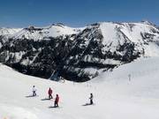 Vista sulle piste nella Revelation Bowl