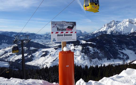 Hochkönig: Rispetto ambiente dei comprensori sciistici – Ecologia Hochkönig - Maria Alm/Dienten/Mühlbach