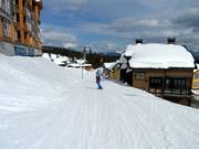 Piste facili conducono a tutte le sistemazioni