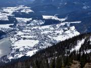 Vista sulle sistemazioni nel paese di Altaussee