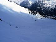 Discesa difficile Bouquetins