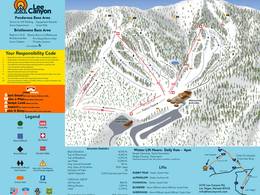 Mappa delle piste Las Vegas Ski and Snowboard Resort - Lee Canyon