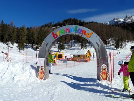 Comprensori sciistici per famiglie Dolomiti di Fiemme – Famiglie e bambini Latemar - Obereggen/Pampeago/Predazzo