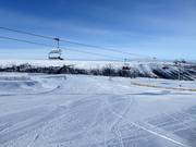 Pista di collegamento agli skilift di Solliften a Tandådalen