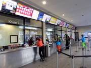 Moderna stazione a valle a Flims