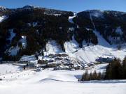 Vista su Zauchensee con Tauernkar