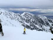 Elk Ridge con panorama sul Great Salt Lake (Großer Salzsee)