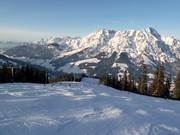 Discesa verso Leogang fino alla stazione intermedia