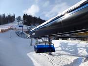 Solisko-Wierch Pośredni - 6pers.| Seggiovia ad alta velocità (ad agganc. autom.) con cupola di prot. e riscald. sedile