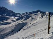 Sole splendente e neve fresca a Les Arcs