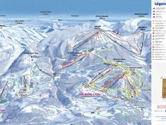 Mappa delle piste Valberg/Beuil les Launes