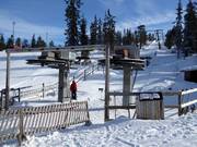 H7 Ravinliften 2 - Skilift con T-bar/ancora